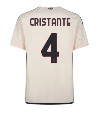 AS Roma Bryan Cristante #4 Segunda Equipación 2023-24 Manga Corta